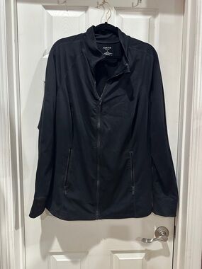 torrid Black Lightweight Zip-Front Utility Jacket
